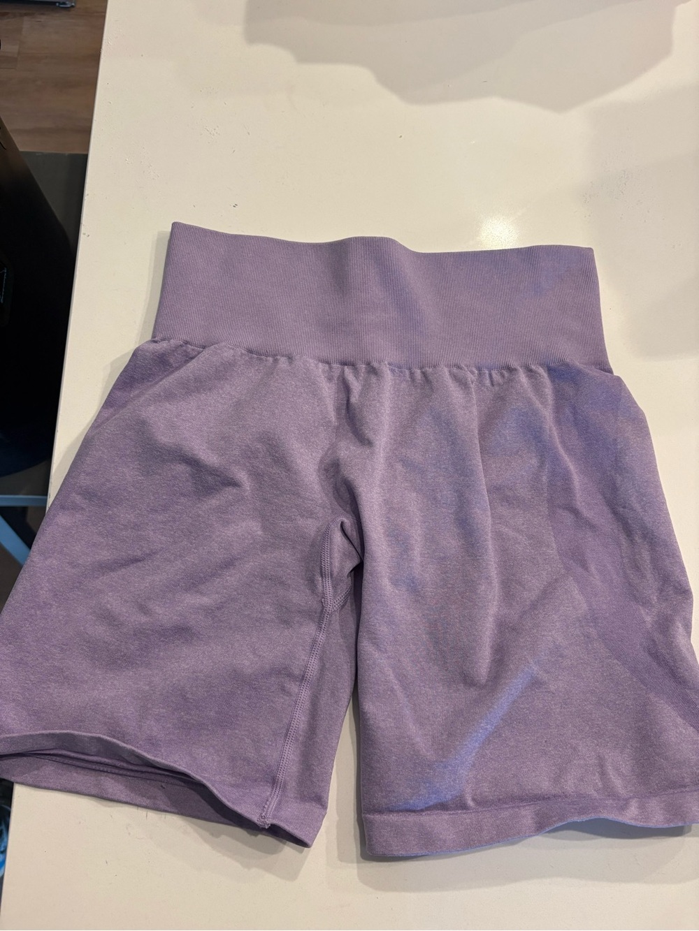 NVGTN High-Rise Lavender Bike Shorts